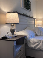 Modern Farmhouse 2 Drawer Night Stand (2pc)