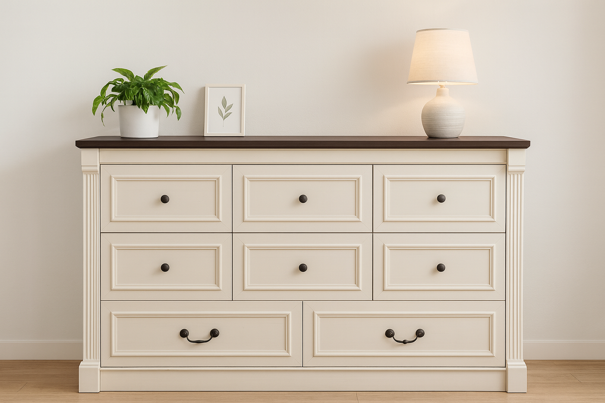 Modern Farmhouse 8 Drawer Dresser