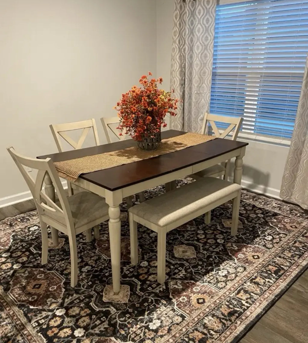 Willow Creek 6-Piece Farmhouse Dining Set
