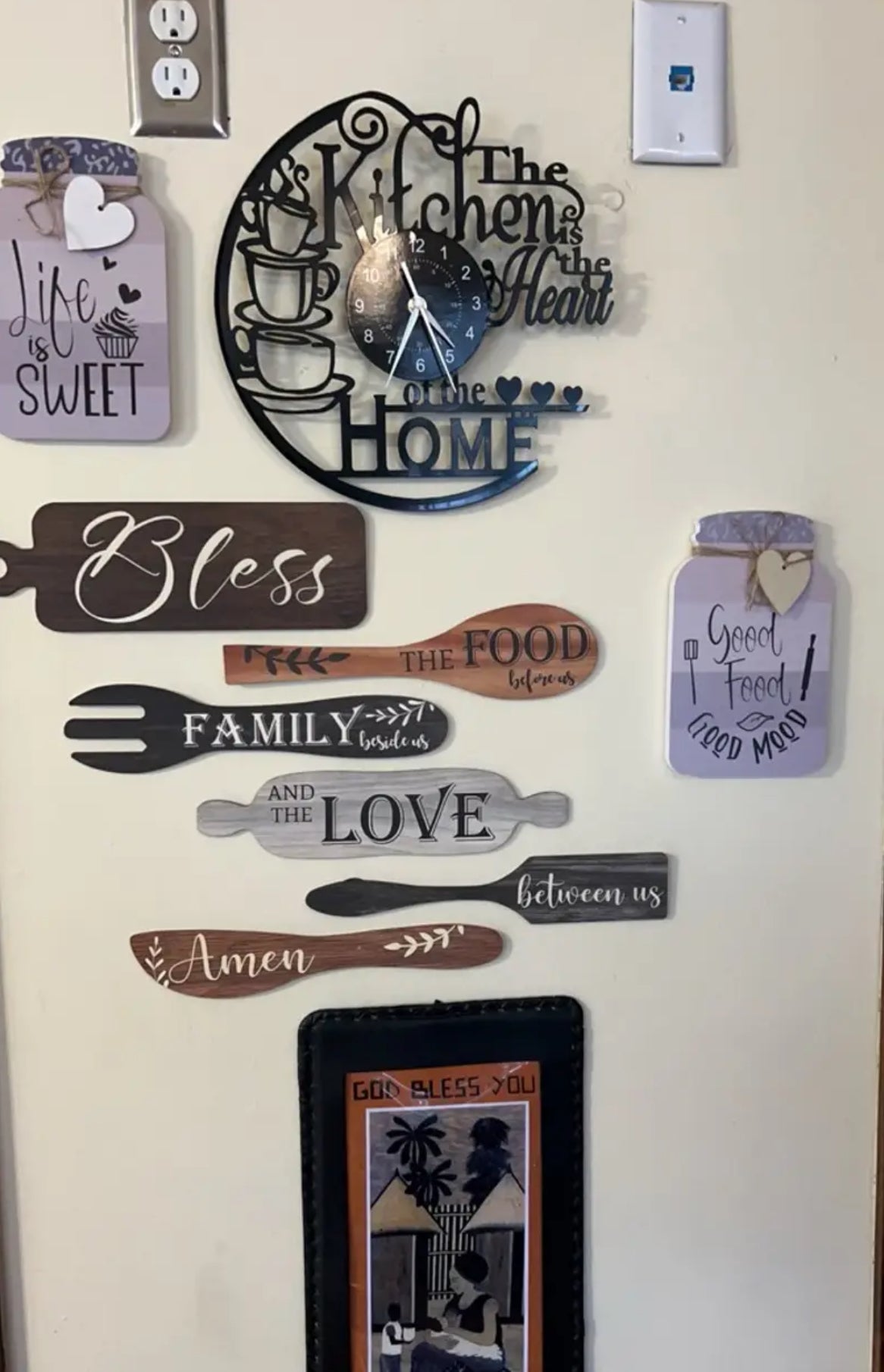 Blessings Wall Plaque Set