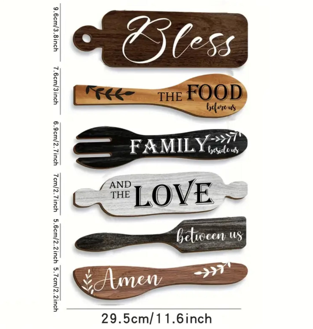 Blessings Wall Plaque Set