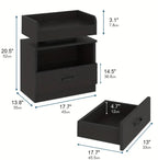 LumiCharge LED Nightstand
