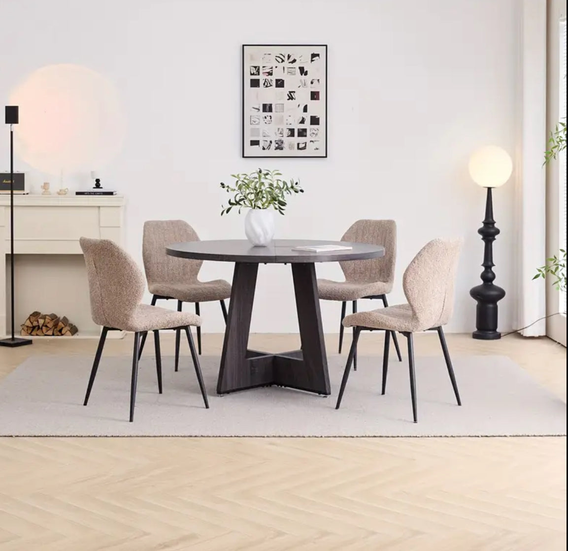 Heavenwood 5-Piece Round Dining Set