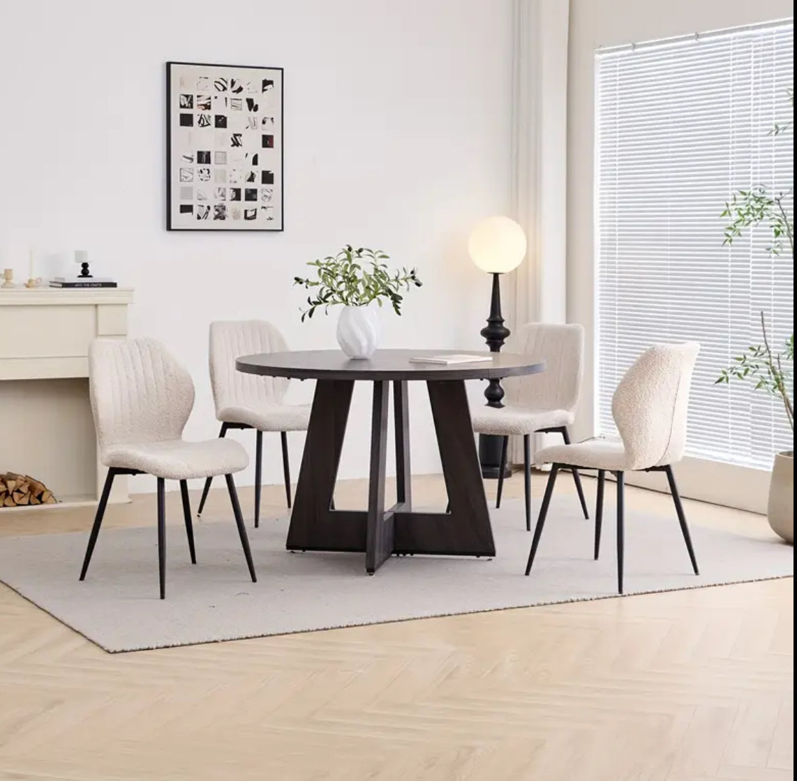 Heavenwood 5-Piece Round Dining Set