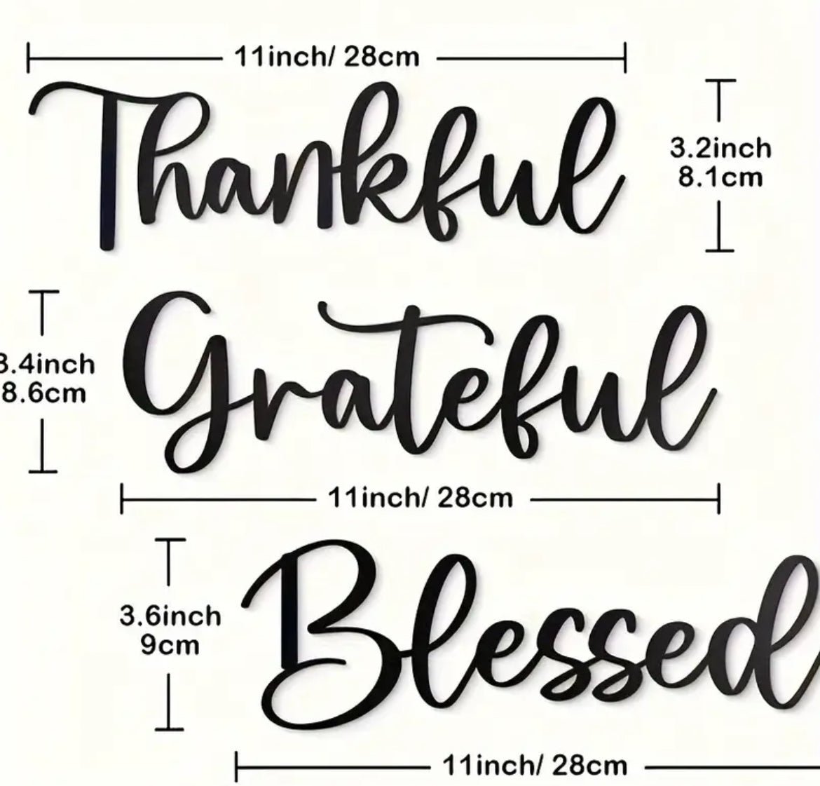 Grateful Heart Wall Décor Set