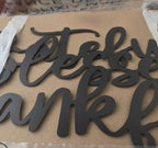 Grateful Heart Wall Décor Set