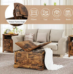 Rustic Hearth 3-Piece Farmhouse Table Set