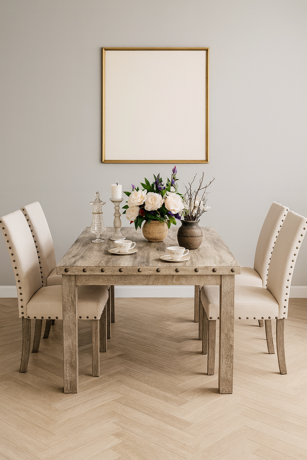 Rustic Farmhouse Dining Set