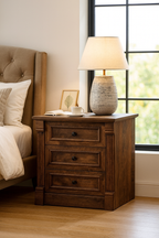 Modern Farmhouse 2 Drawer Night Stand (2pc)