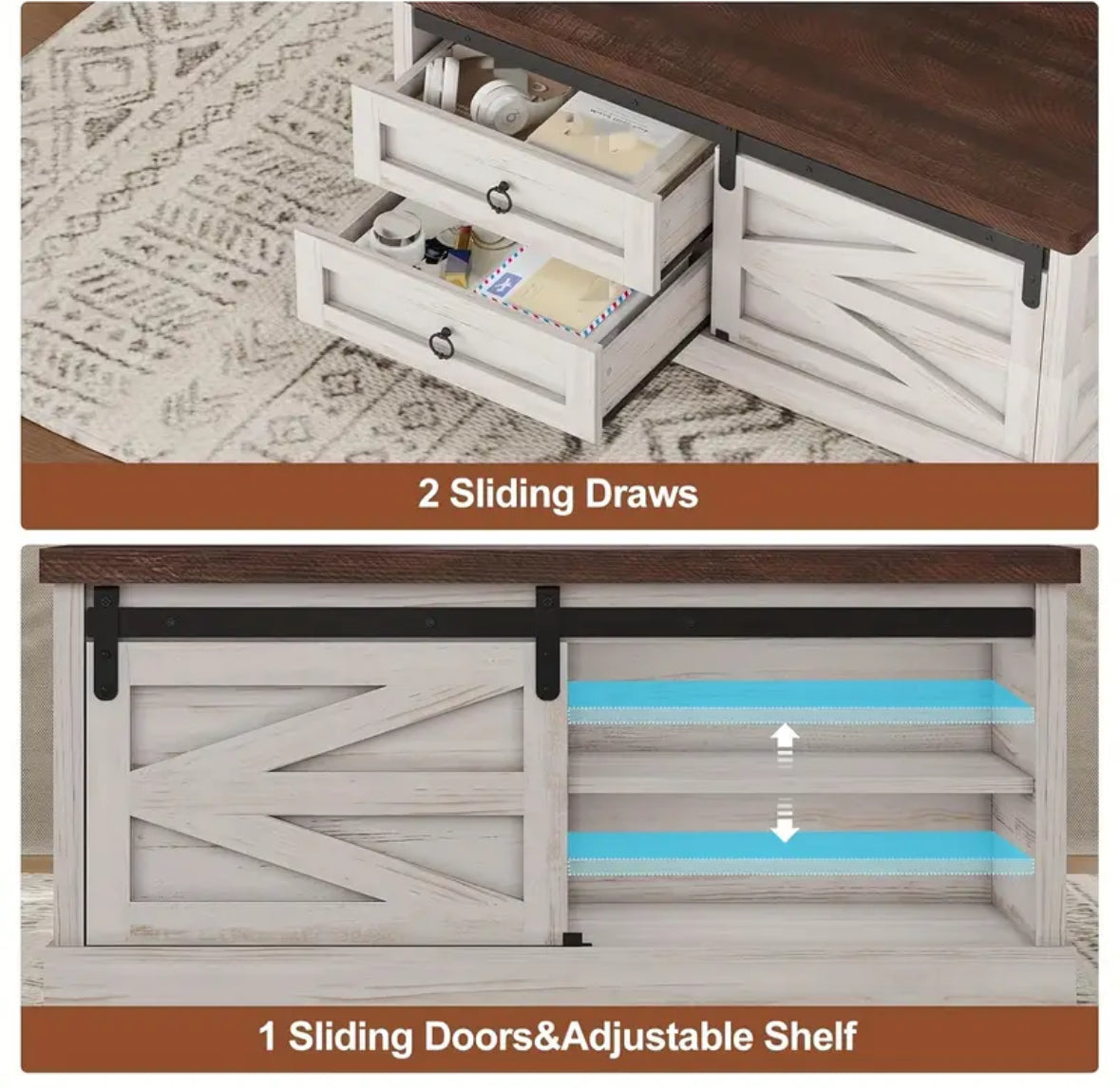 Homestead Lift-Top Coffee Table