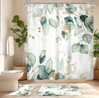 Eucalyptus Leaf 4-Piece Bathroom Set