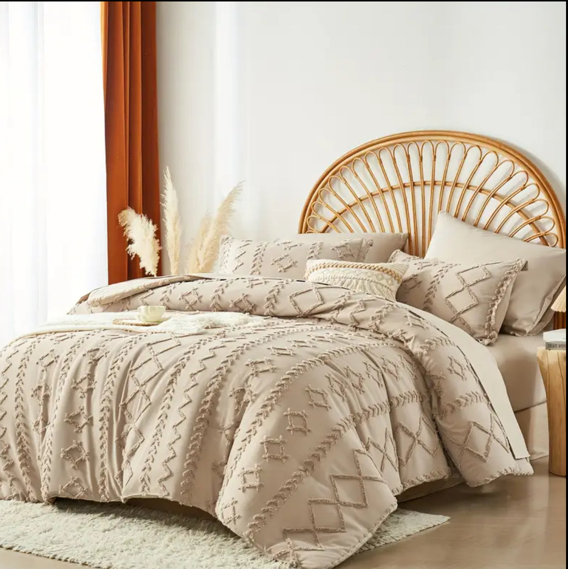 The Haven Tufted Bedding Set