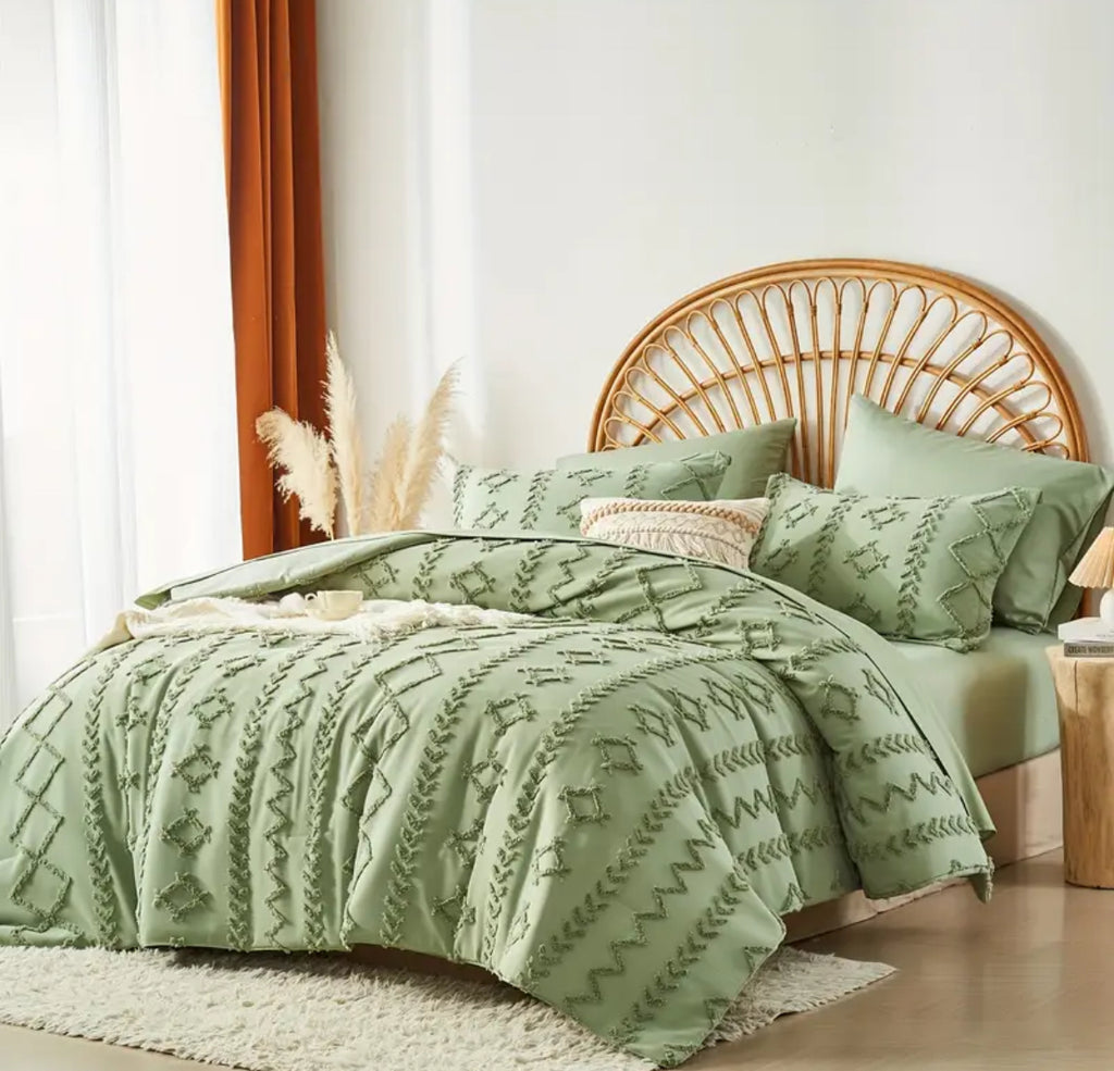 The Haven Tufted Bedding Set