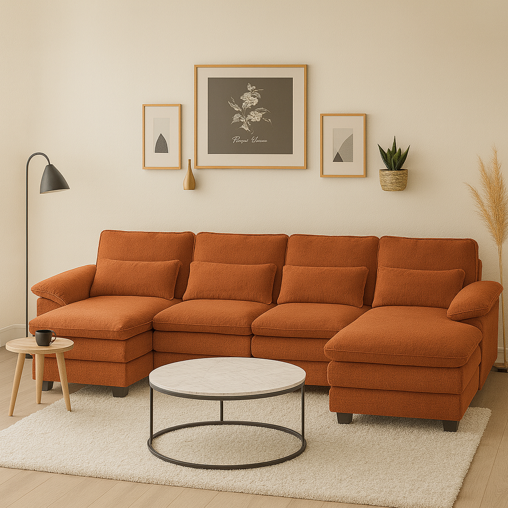 4-Seater U-Shape Sectional Couch