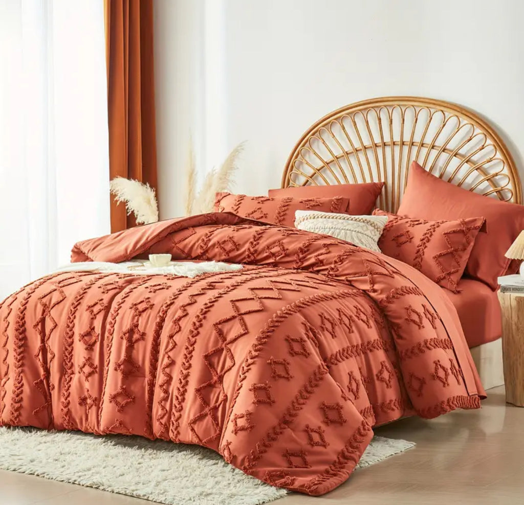 The Haven Tufted Bedding Set