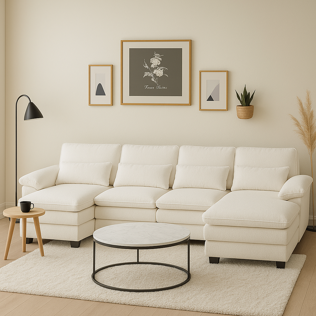 4-Seater U-Shape Sectional Couch