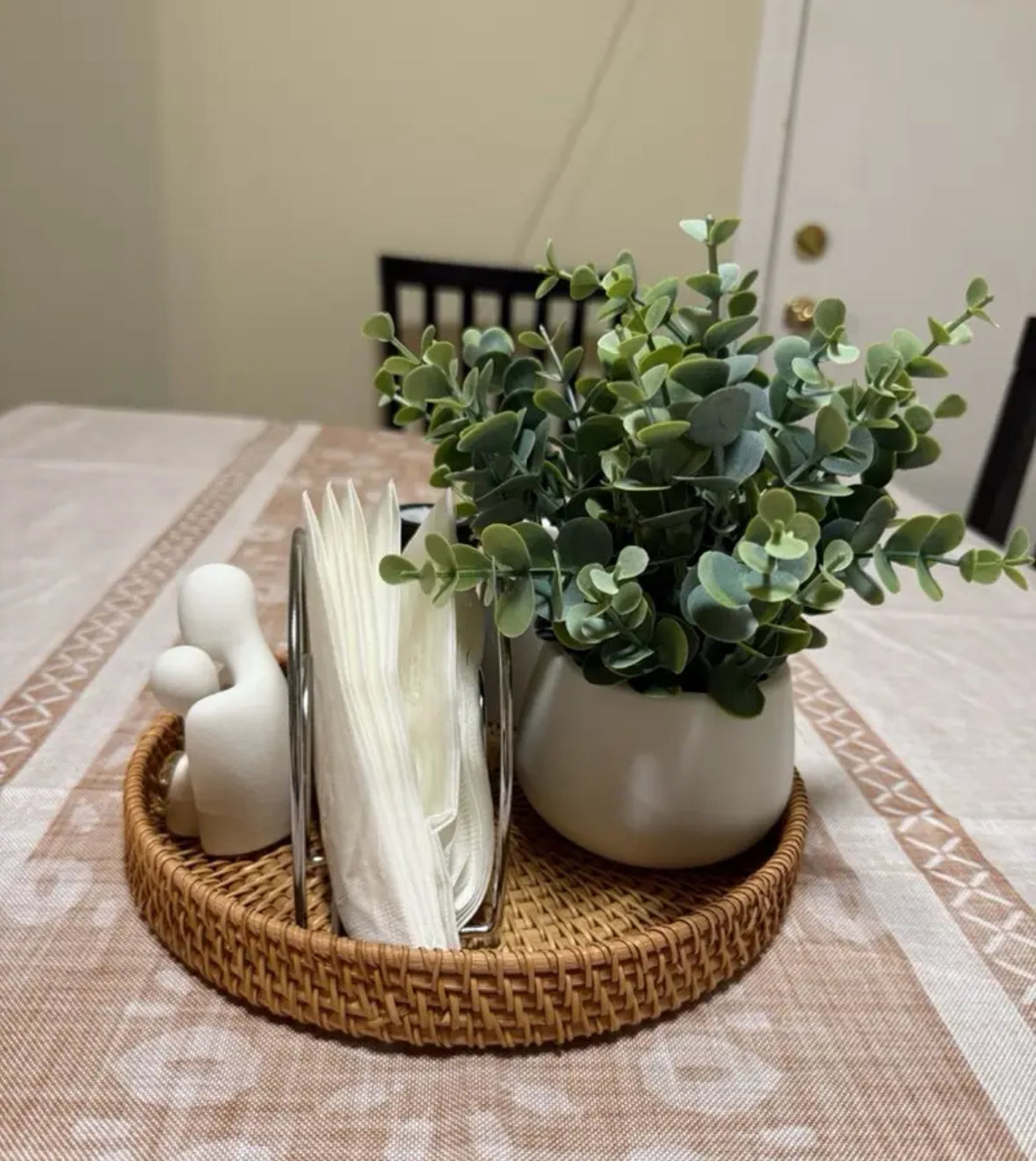 Artificial Eucalyptus Plant with Pot