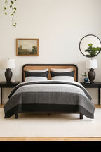 Shadow Stripe 3-Piece Quilt