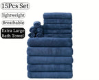 Luxury 15-Piece Towel Set