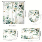 Eucalyptus Leaf 4-Piece Bathroom Set