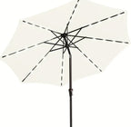 Patio Umbrella with Solar Lights