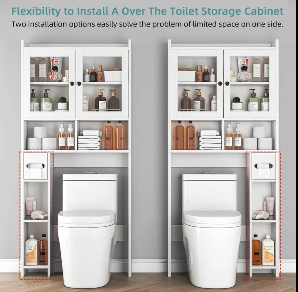 SpaceSaver Over-the-Toilet Storage Cabinet