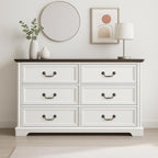 Modern 6 Drawer Dresser