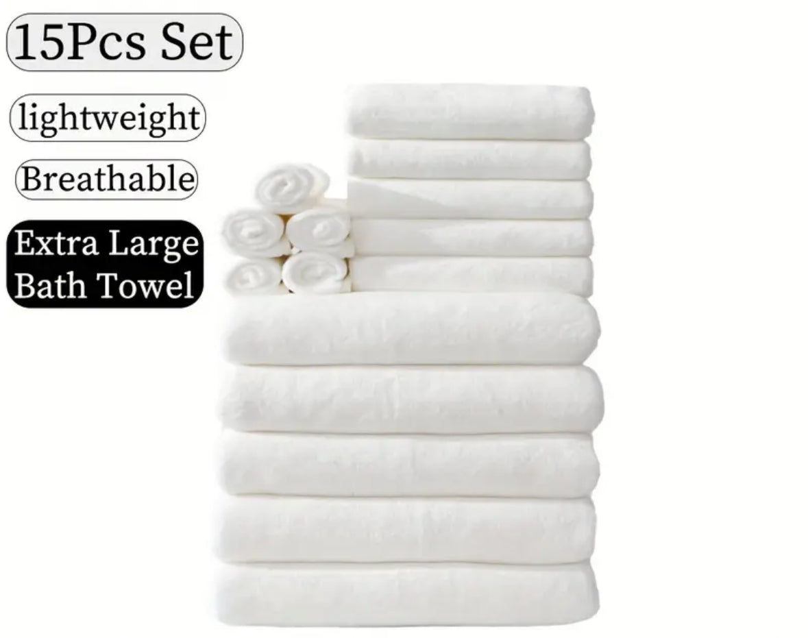 Luxury 15-Piece Towel Set