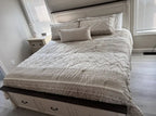 Modern Farmhouse Bed Frame with Drawers